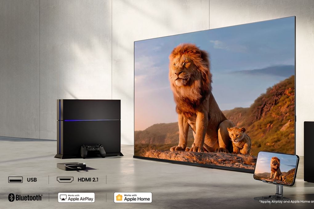 Smart Tivi QLED Hisense 4K 65 inch 65Q6Q - Kết nối
