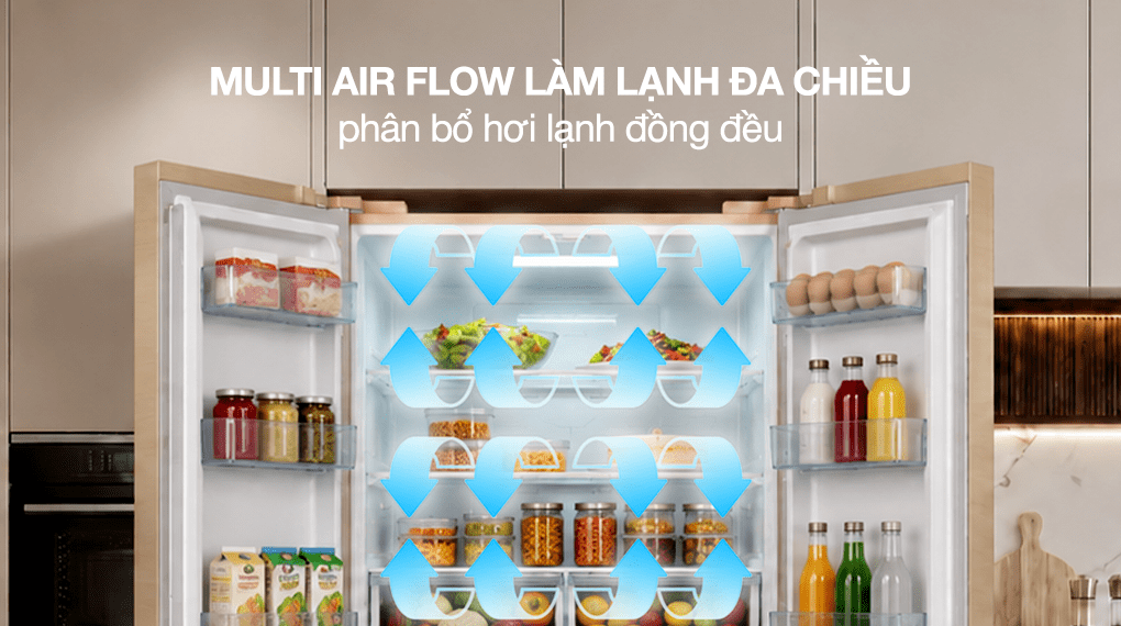 Tủ lạnh Sharp Inverter Multi Door 421 lít SJ-FXP510VG-CH - Công nghệ làm lạnh