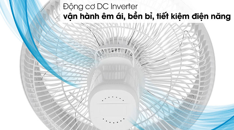 Quạt Hawonkoo FDH-012 sử dụng động cơ DC Inverter