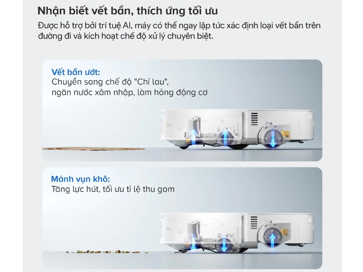 Robot hút bụi lau nhà Roborock 