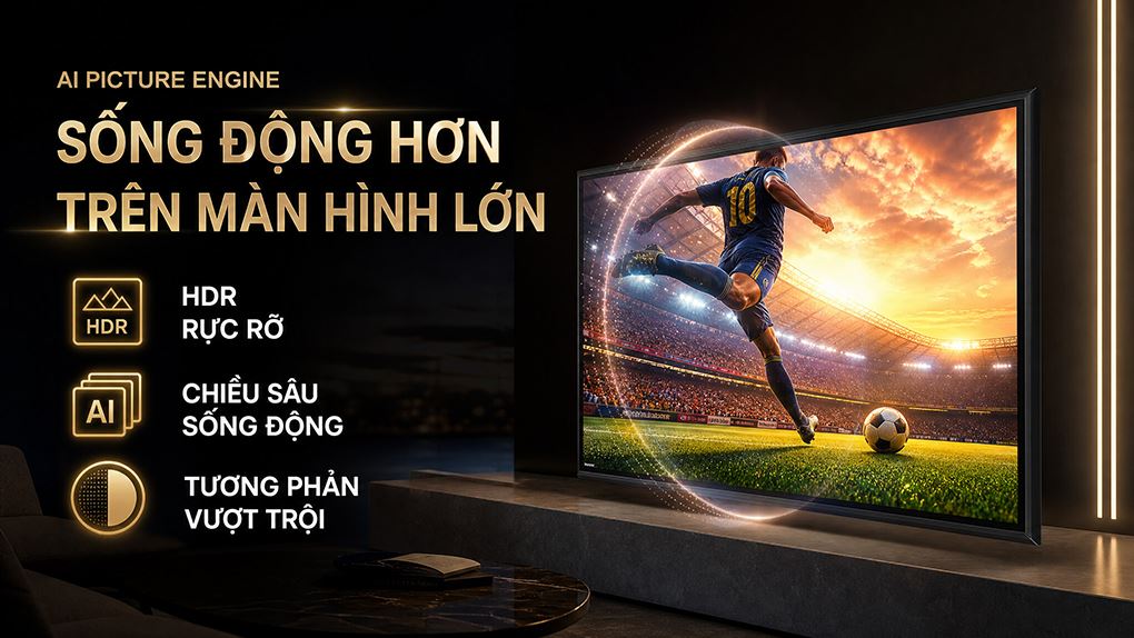 Smart Tivi Crystal UHD Samsung 4K 98 inch UA98U9500H - Màu sắc sống động