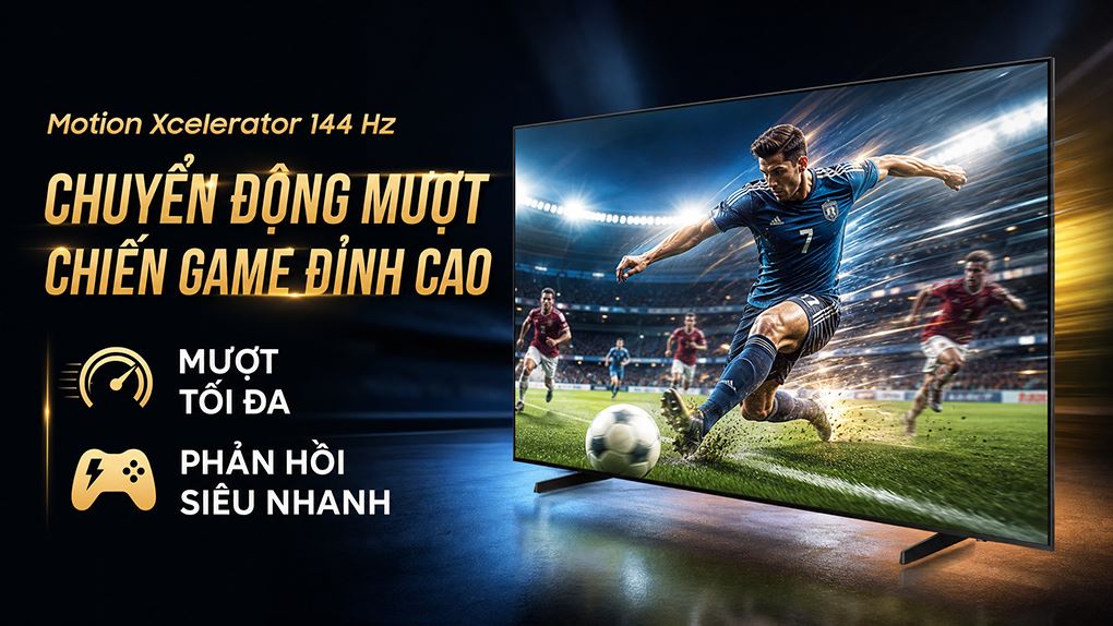 Smart Tivi Crystal UHD Samsung 4K 98 inch UA98U9500H - Chuyển động mượt mà