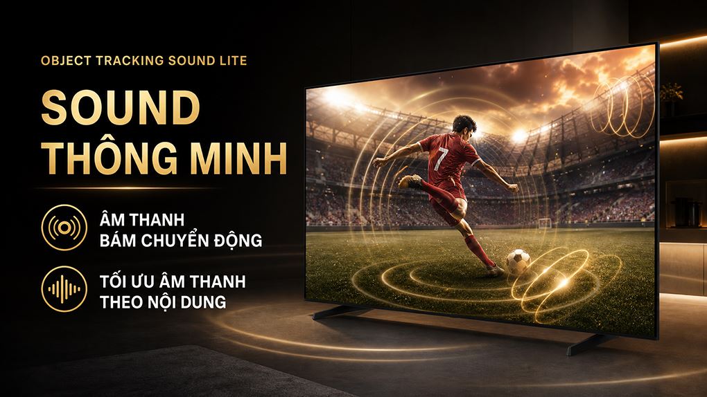 Smart Tivi Crystal UHD Samsung 4K 98 inch UA98U9500H - Công nghệ âm thanh