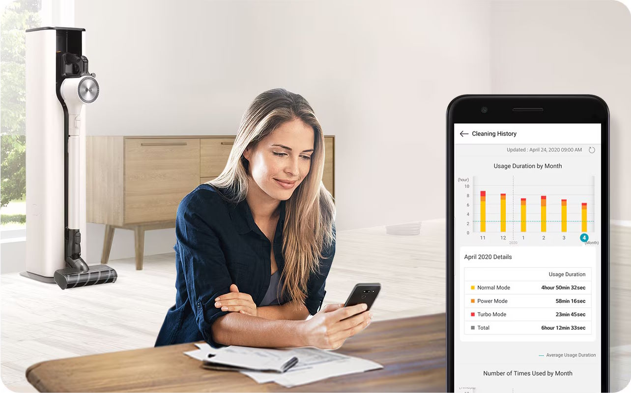 Tháp hút bụi LG